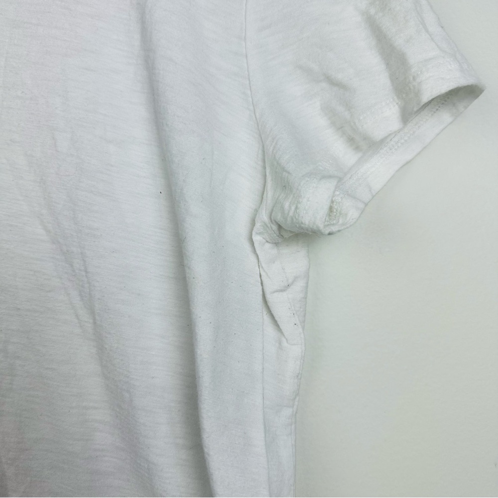 Standard James Perse White Crew Neck Tee Shirt Size 3 - Picture 4 of 7